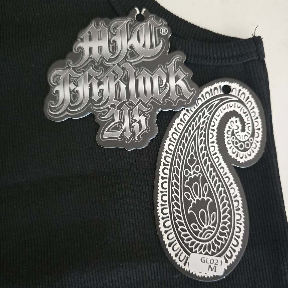 ByTheR Lettering Embroidery Ribbed Tank Top - Picture 3 of 7